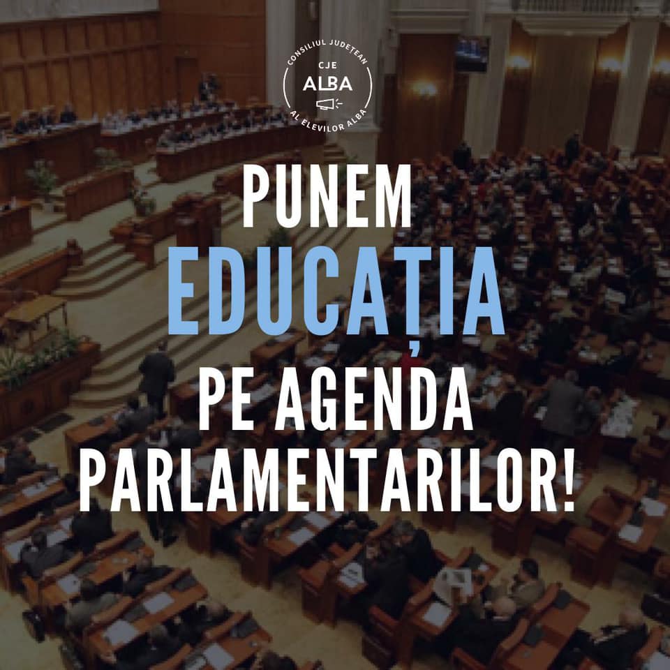 Punem educația pe agenda parlamentarilor!