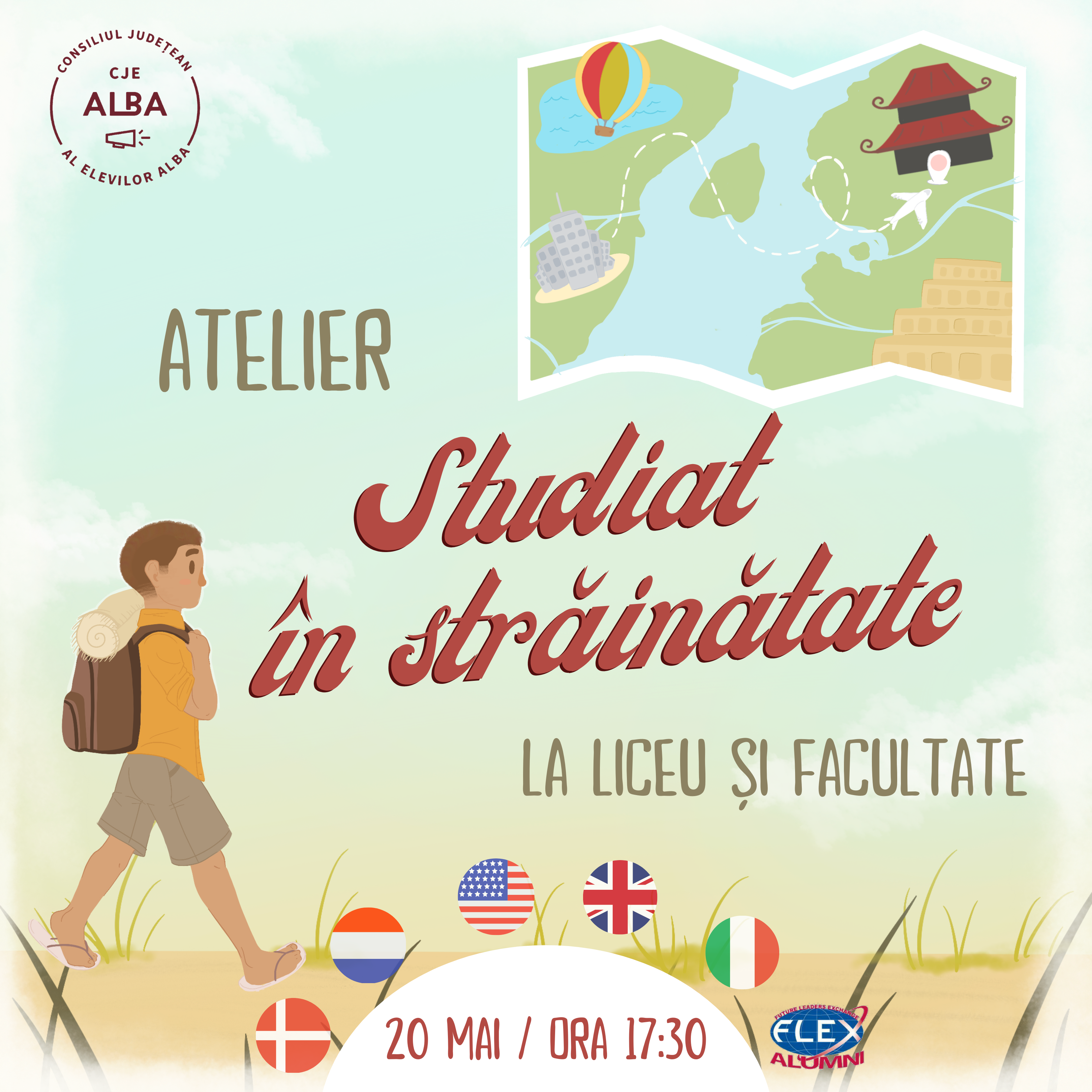 Atelier – „Studiat în străinătate – la liceu și facultate”