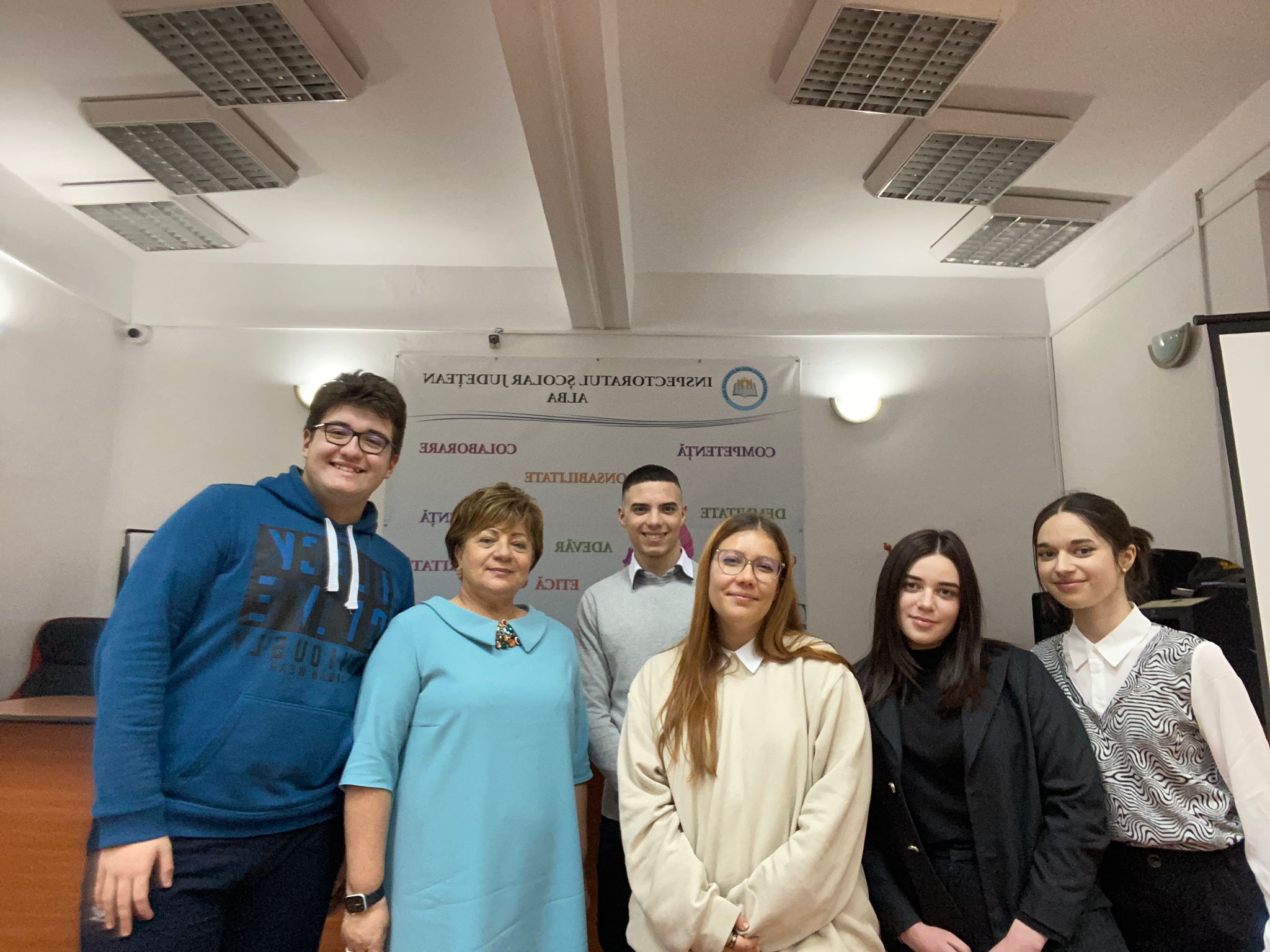 Ieri, 23 nov. 2022, membrii BEx CJE Alba au purtat o discuție la sediul IȘJ Alba