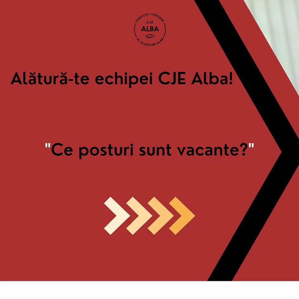 Consiliul Județean al Elevilor Alba dă startul celei de-a doua serii de alegeri!